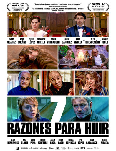 Poster de 7 raons per fugir (7 razones para huir)