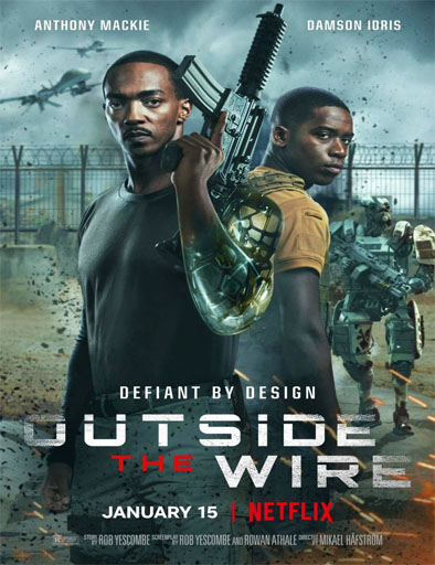 Poster de Outside the Wire (Zona de riesgo)