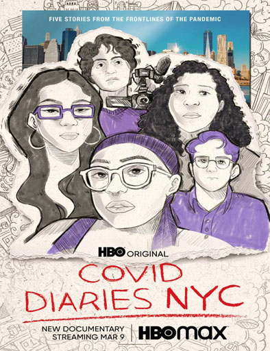 Poster de Diarios del Covid Diaries NYC (Diarios del Covid, NYC)