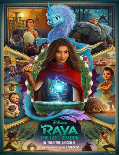 Poster de Raya and the Last Dragon (Raya y el último dragón)
