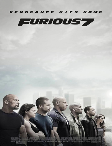 Poster de Furious 7 (Rápidos y furiosos 7)