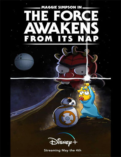 Poster de Maggie Simpson in The Force Awakens From Its Nap