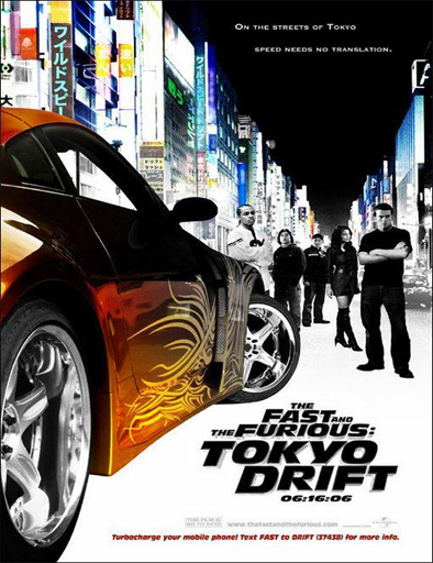 Poster de The Fast and the Furious: Tokyo Drift (Rápido y furioso: Reto Tokio)