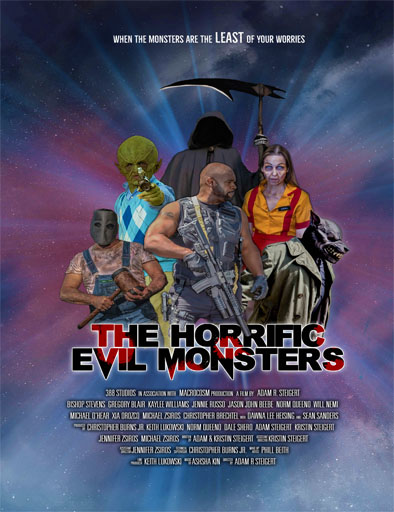 Poster de The Horrific Evil Monster