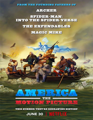 Poster de America: The Motion Picture (Estados Unidos: La película)