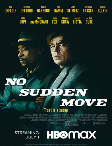 Poster de No Sudden Move (Ni un paso en falso)