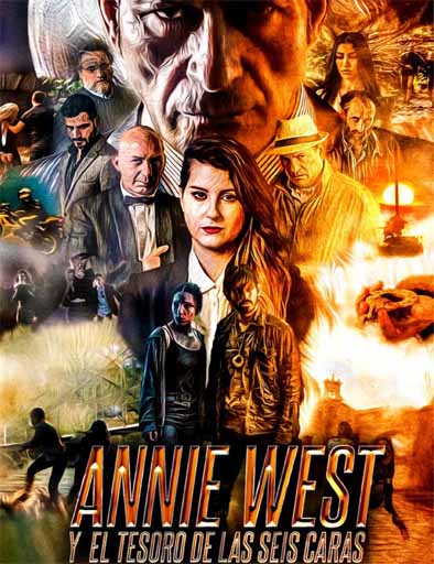 Poster de Annie West y el tesoro de las seis caras