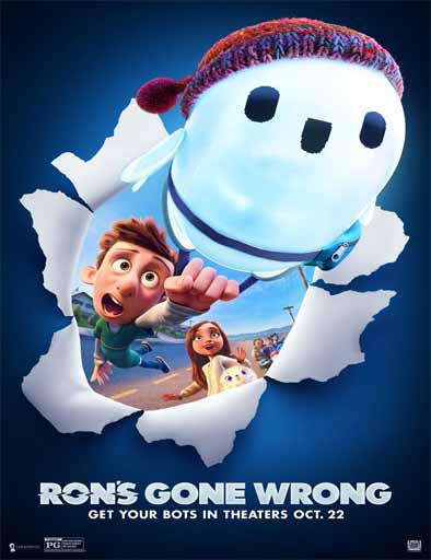 Poster de Ron's Gone Wrong (Ron da error)