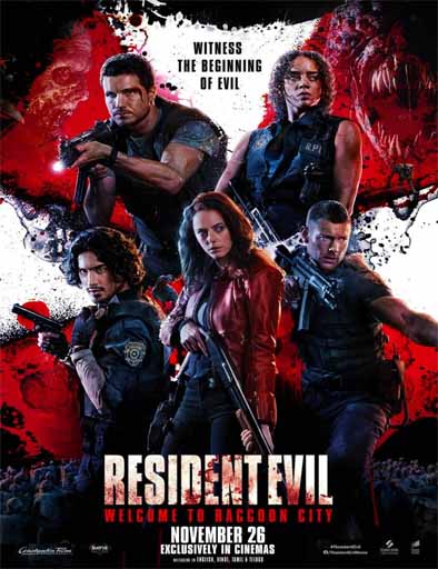 Poster de Resident Evil: Welcome to Raccoon City (Resident Evil: Bienvenidos a Raccoon City)