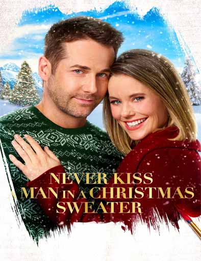 Poster de Never Kiss a Man in a Christmas Sweater