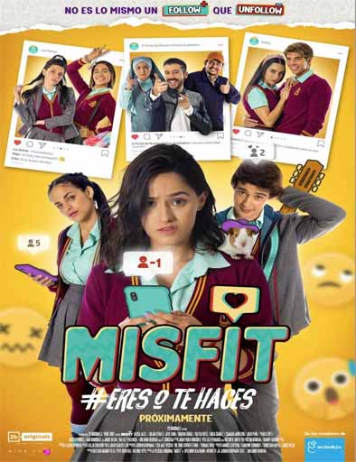 Poster de Misfit, eres o te haces