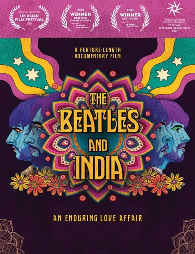 Poster de The Beatles and India (Los Beatles y la India)