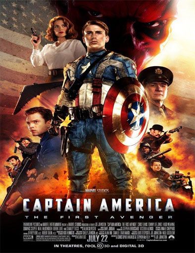 Poster de Captain America: The First Avenger (Capitán América: El primer vengador)