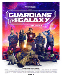 Poster mediano de Guardians of the Galaxy Volume 3 (Guardianes de la galaxia Vol. 3)