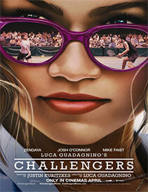 Poster new de Challengers (Desafiantes)