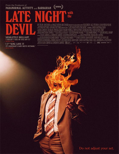 Poster de De noche con el diablo