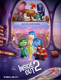 Poster new de Inside Out 2 (Intensa-mente 2)