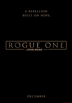 Cartel de Rogue One. Una historia de Star Wars